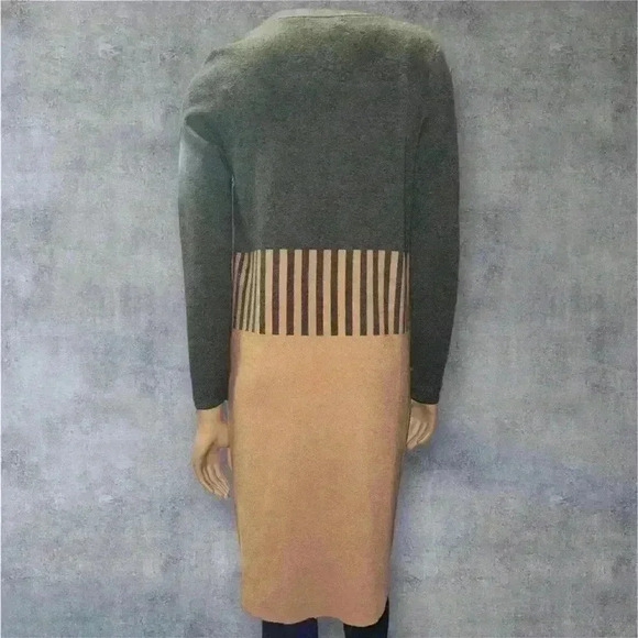 NWT Liz Claibourne women’s long caramel heather cardigan with pockets size M - Picture 7 of 10